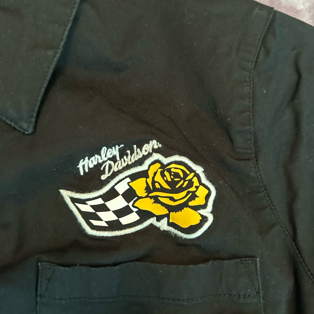 Zip up Harley- Davidson Shirts